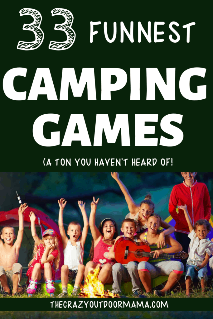 funnest camping games for families and kids