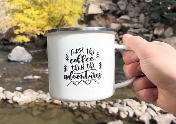 Coffee Quote Mugs, Travel Mugs, Coffee Mugs, Camp Mug, Funny Quote Mugs