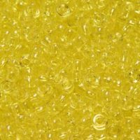 Pale Yellow Mini Pony Beads 