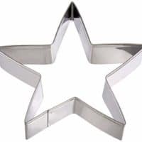 Fox Run 3429 Star Cookie Cutter, 5-Inch, Stainless Steel