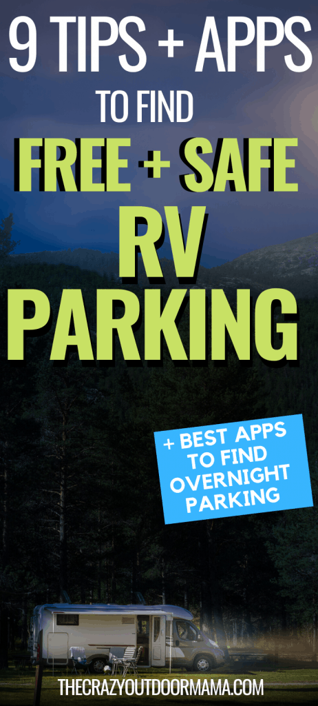 RV PARKING OVERNIGHT