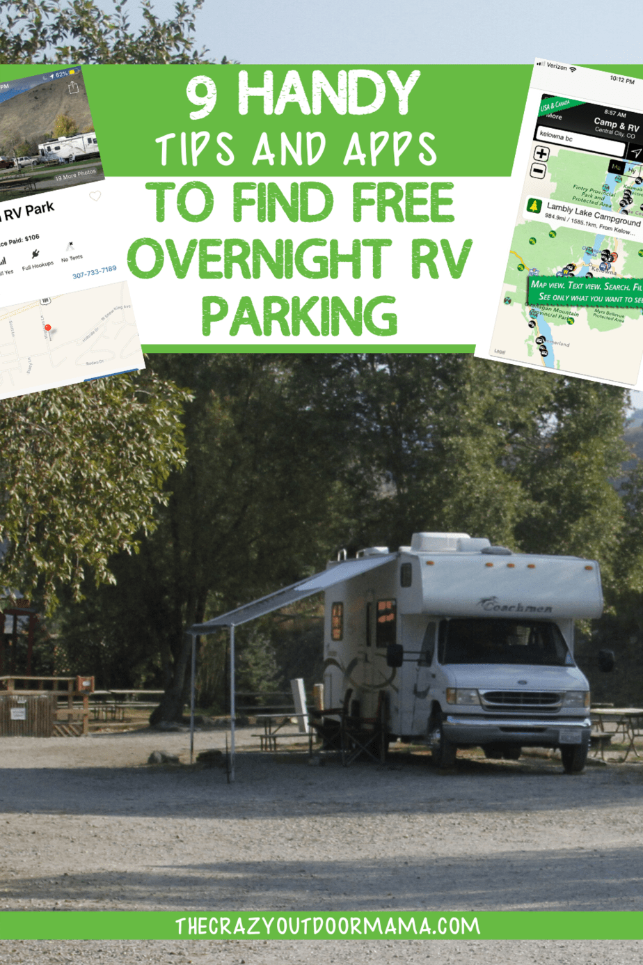 9 Essential Tips to Rock Overnight Parking Your RV The Crazy Outdoor Mama