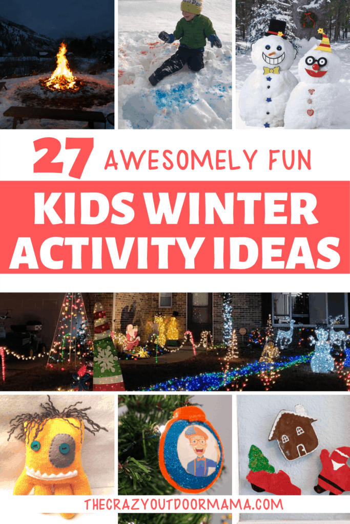 WINTER ACTIVITY IDEAS FOR KIDS