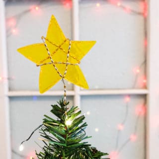 diy min star tree topper