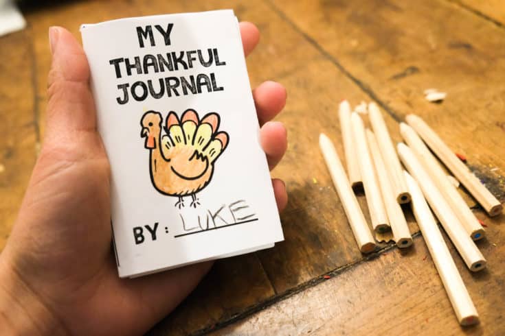 printable thankful journal for kids free
