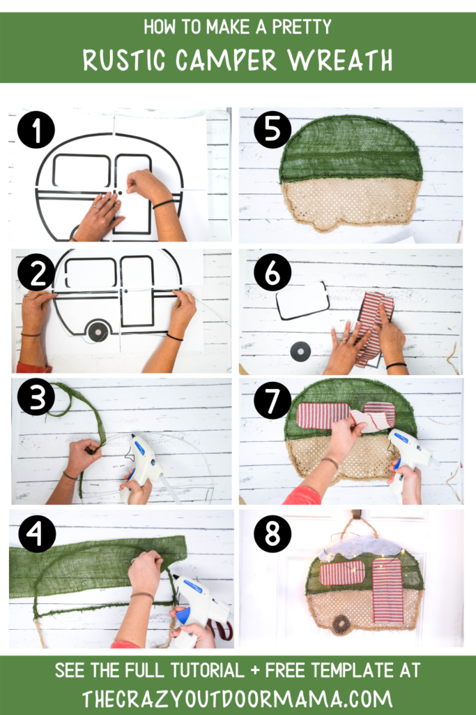 A DIY RUSTIC CAMPER DECORATION HOMEMADE