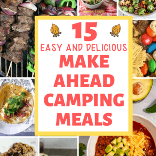 make ahead camping meals