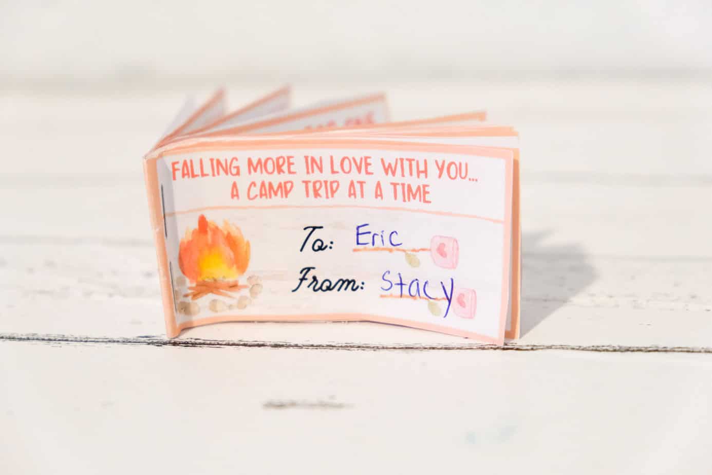 FREE Printable Romantic Camping Coupon Book (16 Coupons Perfect for