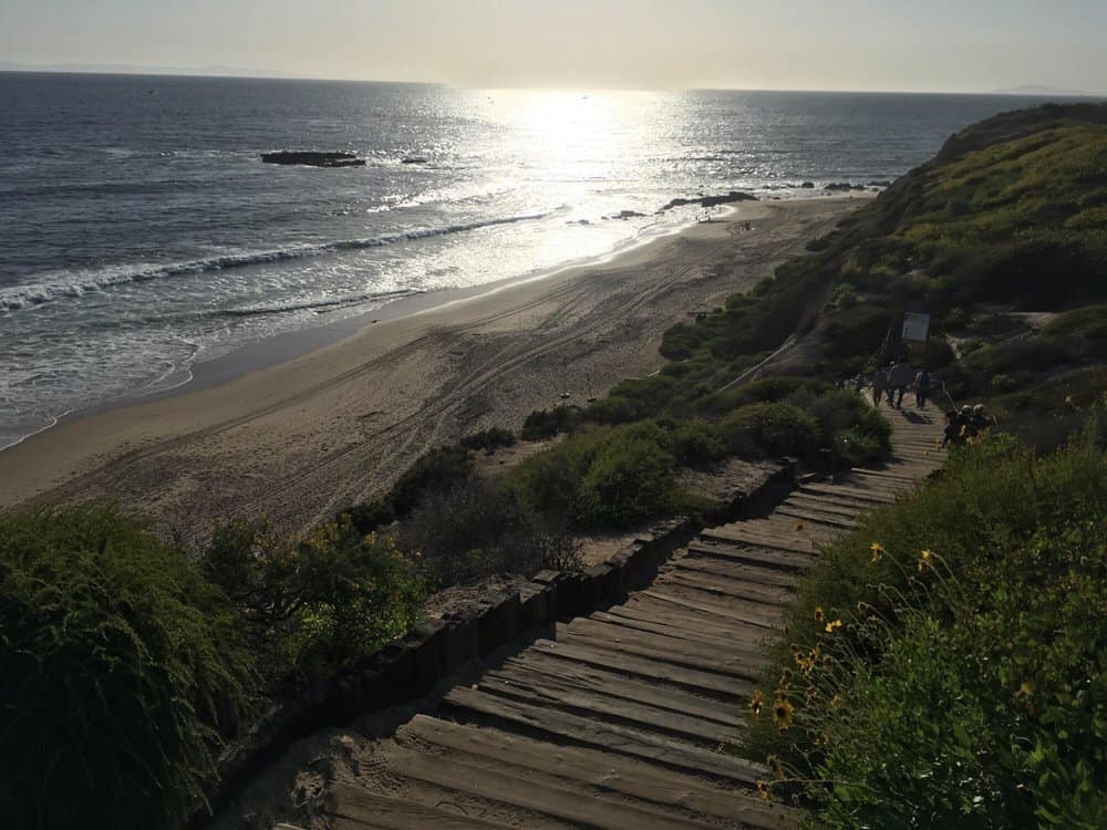 beach views rv camping in ca