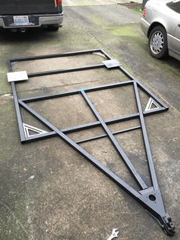 diy slza trailer frame