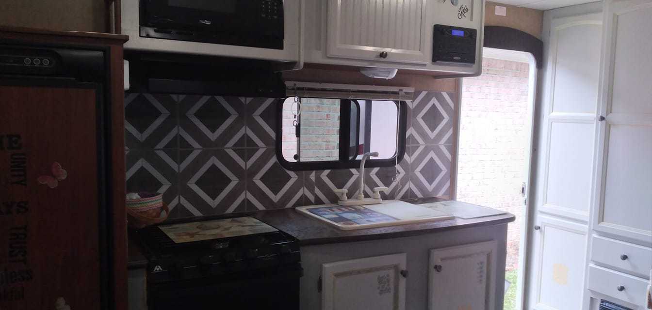 17 Peel and Stick Kitchen RV Backsplash Ideas! The Crazy Outdoor Mama