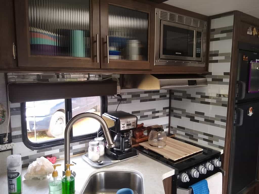 camper backsplash idea