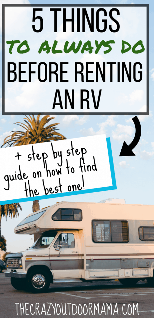 5 Things to ALWAYS do Before Renting an RV (+step by step how to rent ...
