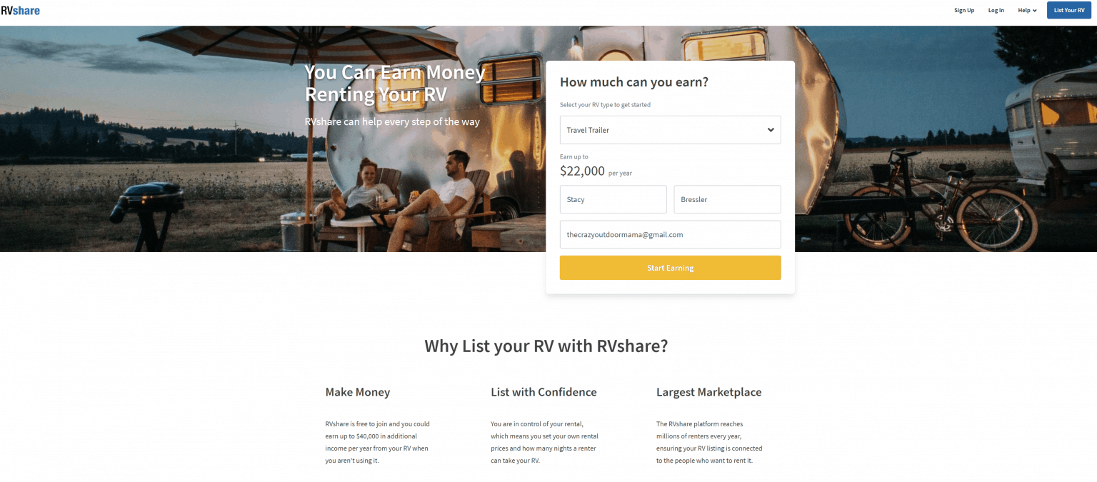 Step By Step How to Use RVshare to Rent Out Your RV (and
