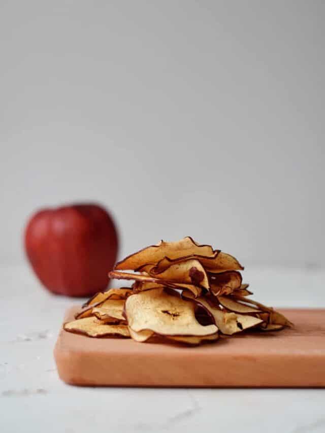 Easy and Cheap Dried Cinnamon Apples Story The Crazy Outdoor Mama