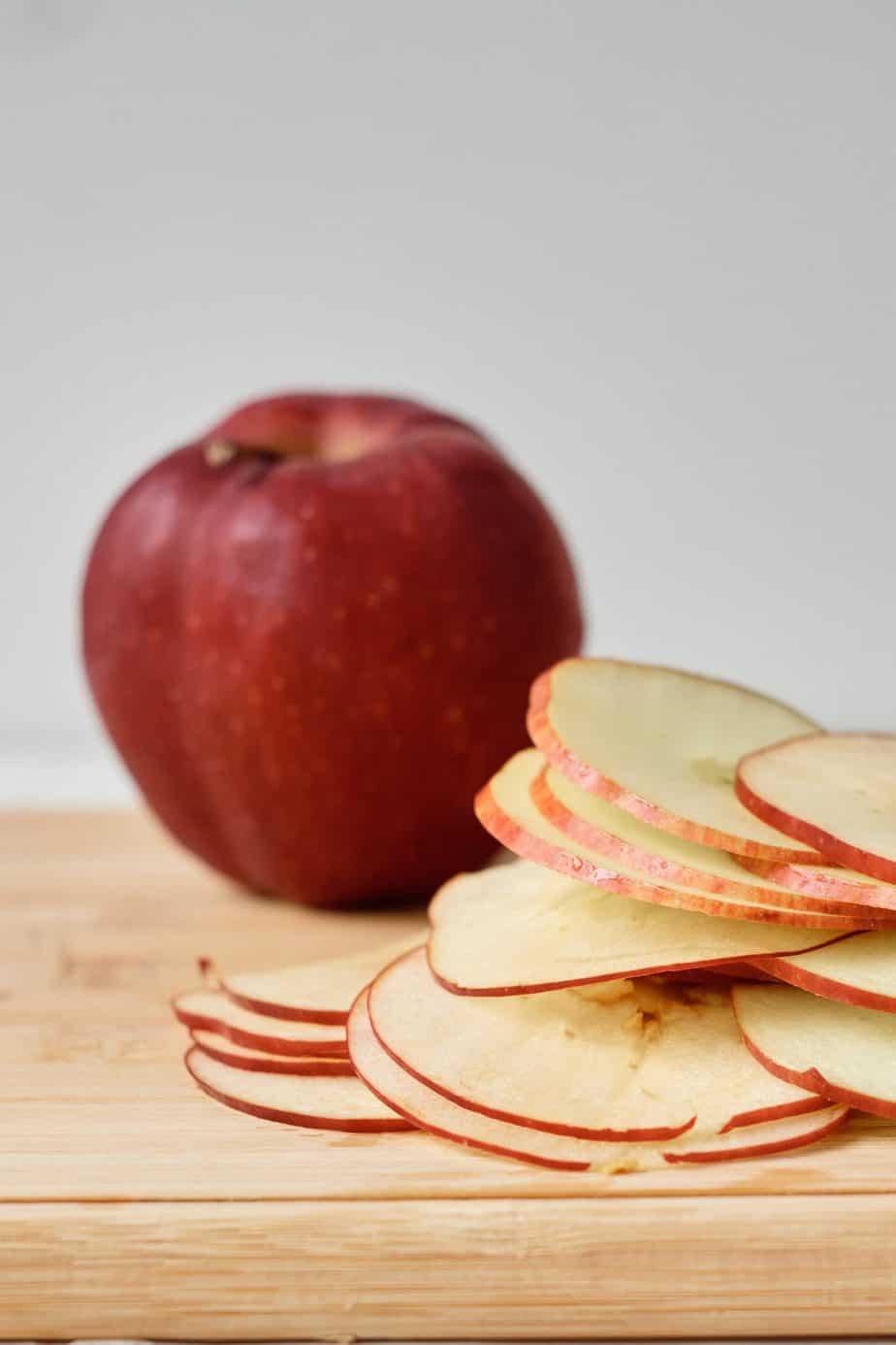 slice apple snack for kids