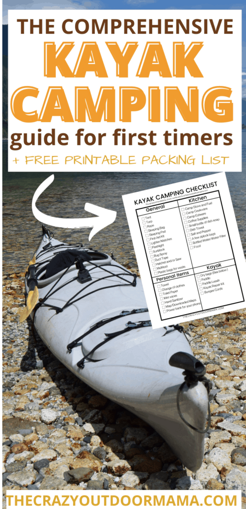 kayak camping free checklist what you need