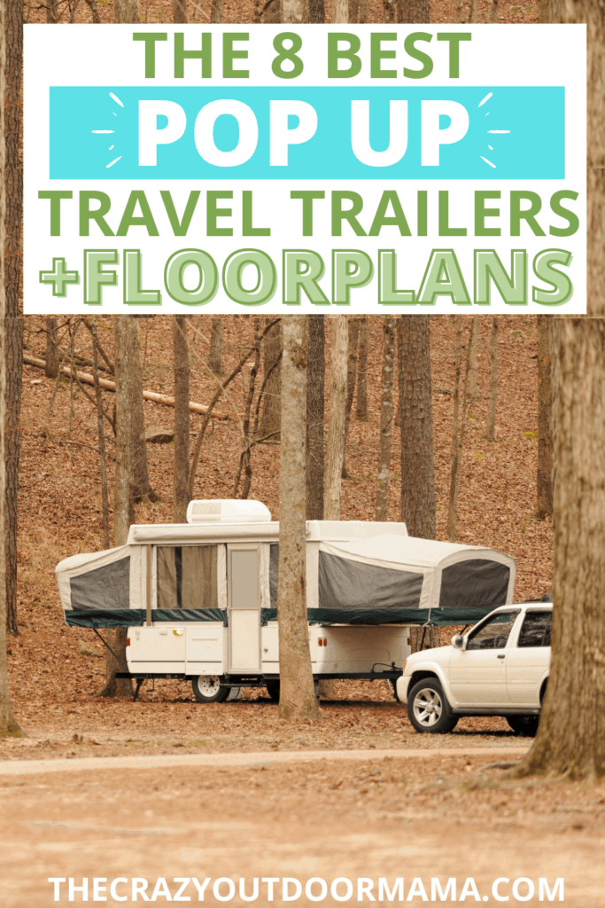 travel trailer with tent beds
