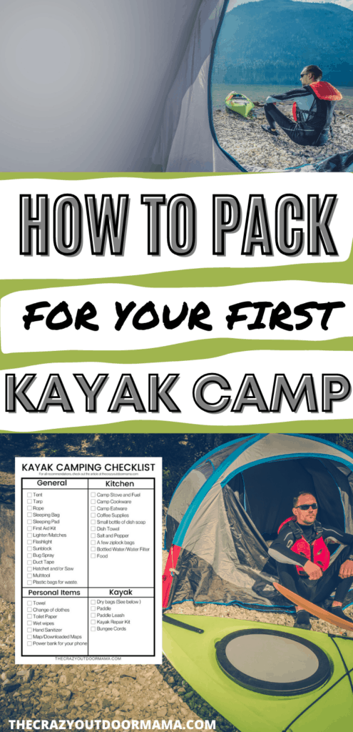 packing for a kayak camping trip