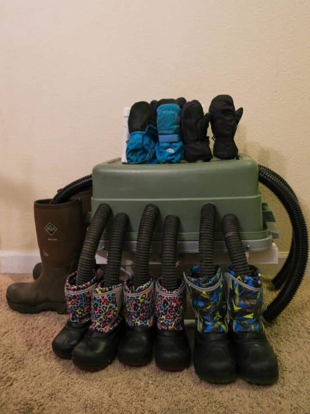 DIY Boot and Glove Dryer Story