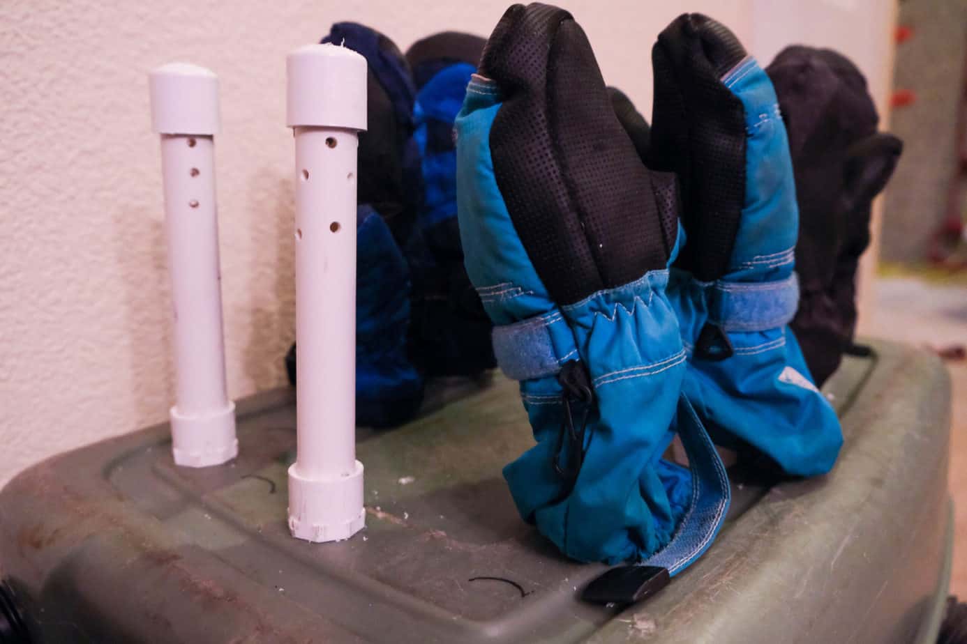 diy glove dryer for kids