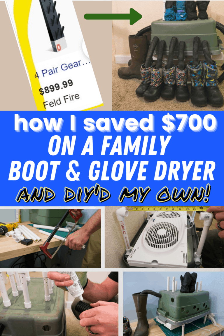 DIY Boot and Glove Dryer for 5 People! (cheap and easy!) The Crazy Outdoor Mama