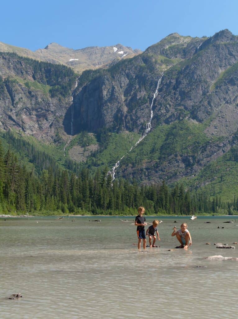 glacier national park what to do with kids