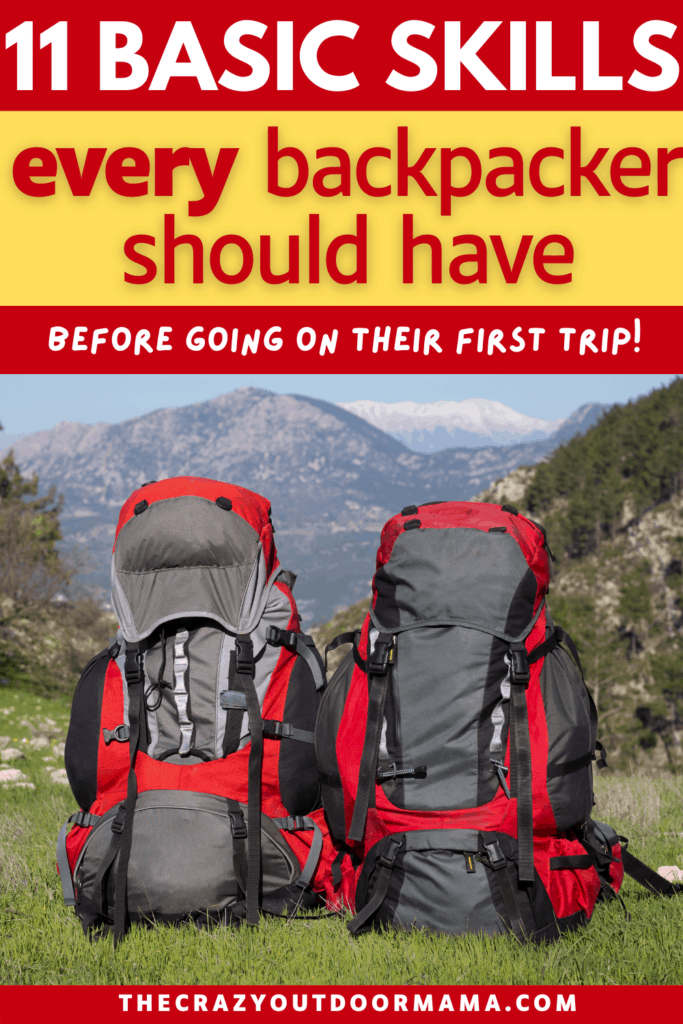 backpacking skills for beginners