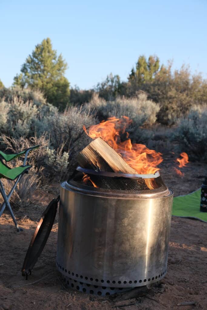 solo stove portable campfire good for leave no trace