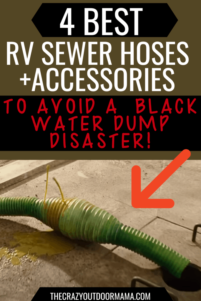 rv blackwater sewer accessories and hoses