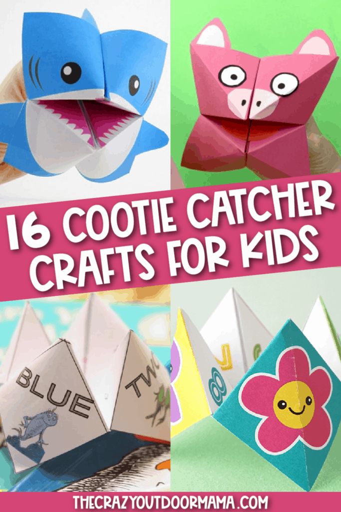 cute ideas for cootie catcher gemes for kids animals and fun questions