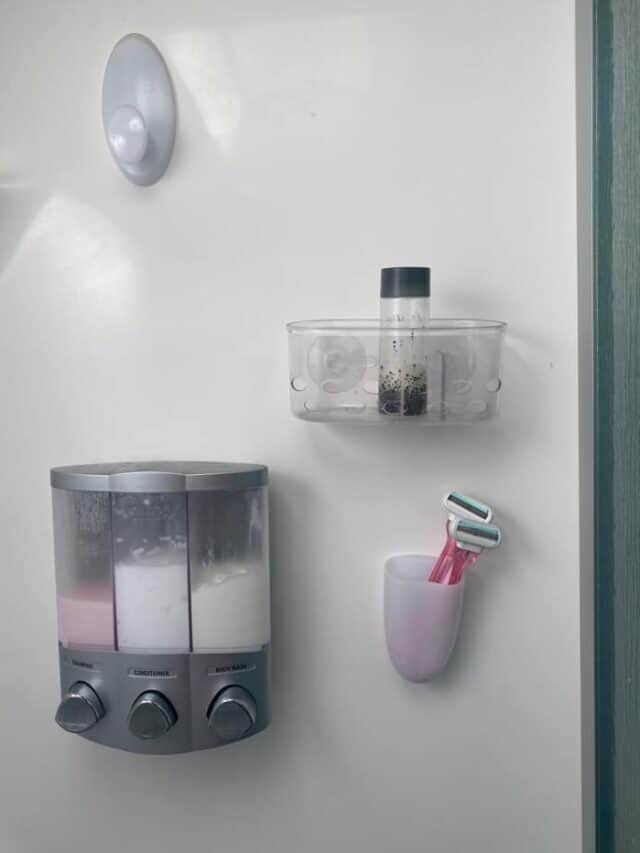 9 GENIUS Ideas to Organize Your RV Shower Area Story