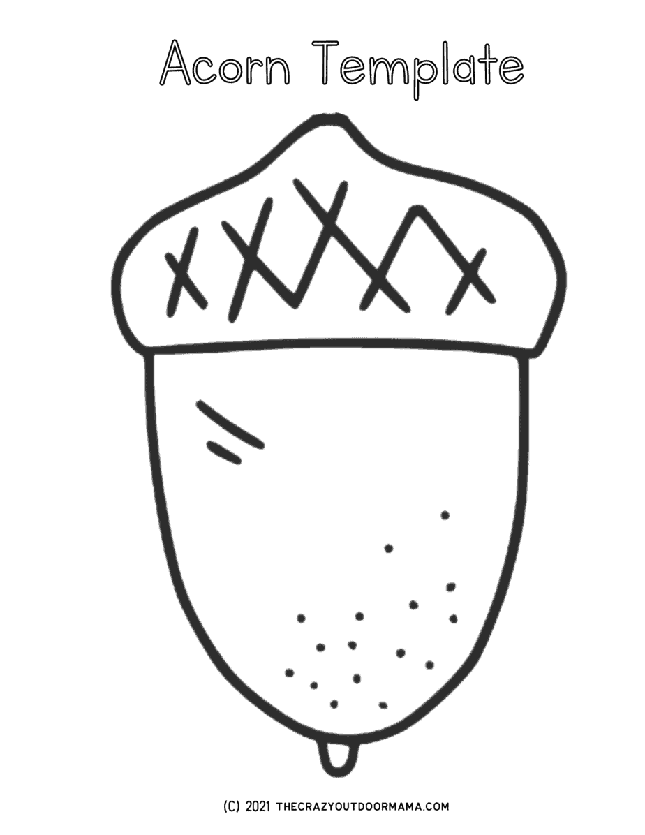 15 Adorable Acorn Crafts for Kids + FREE 8 Page Printable PDF Activity