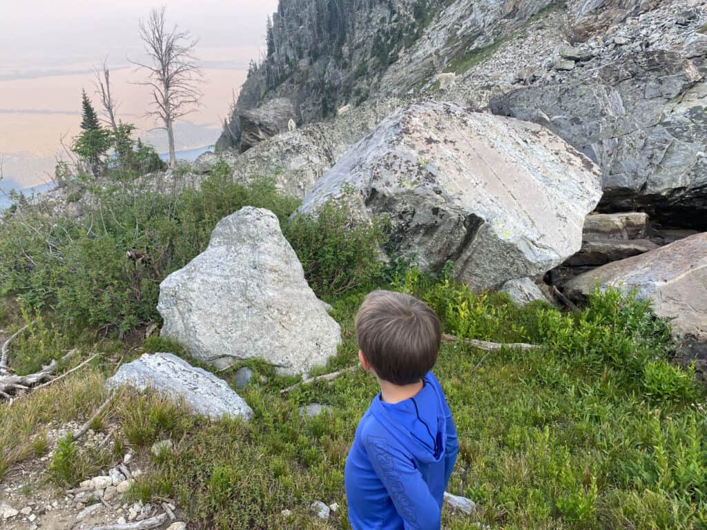 how to leave no trace in the backcountry when backpacking with kids