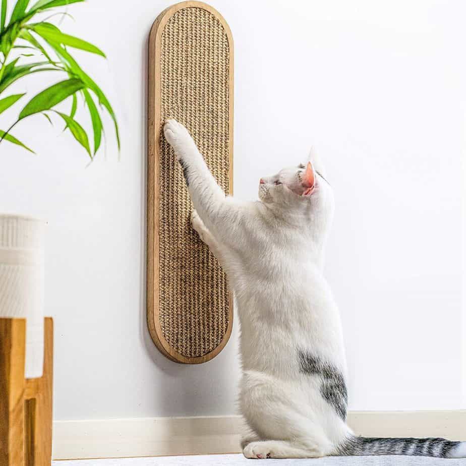 space saving cat scratcher