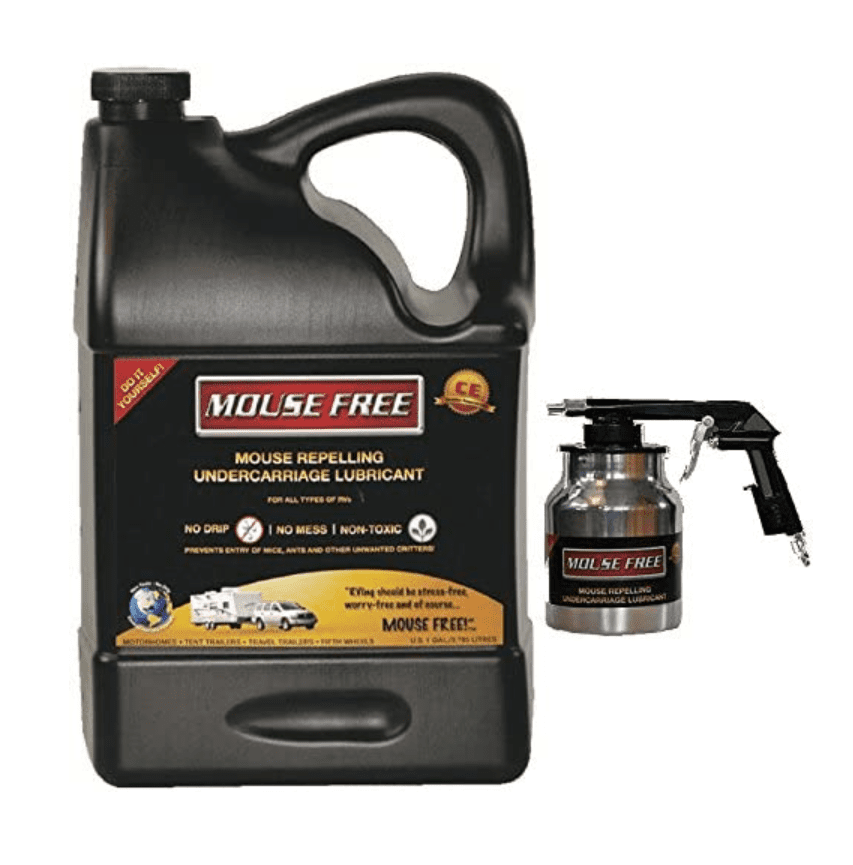 spray lubricant for under camper