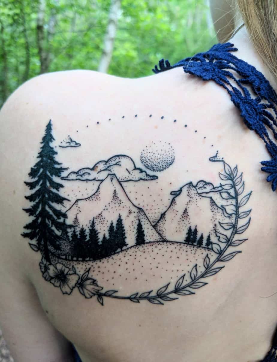 Nature Tattoo - Etsy