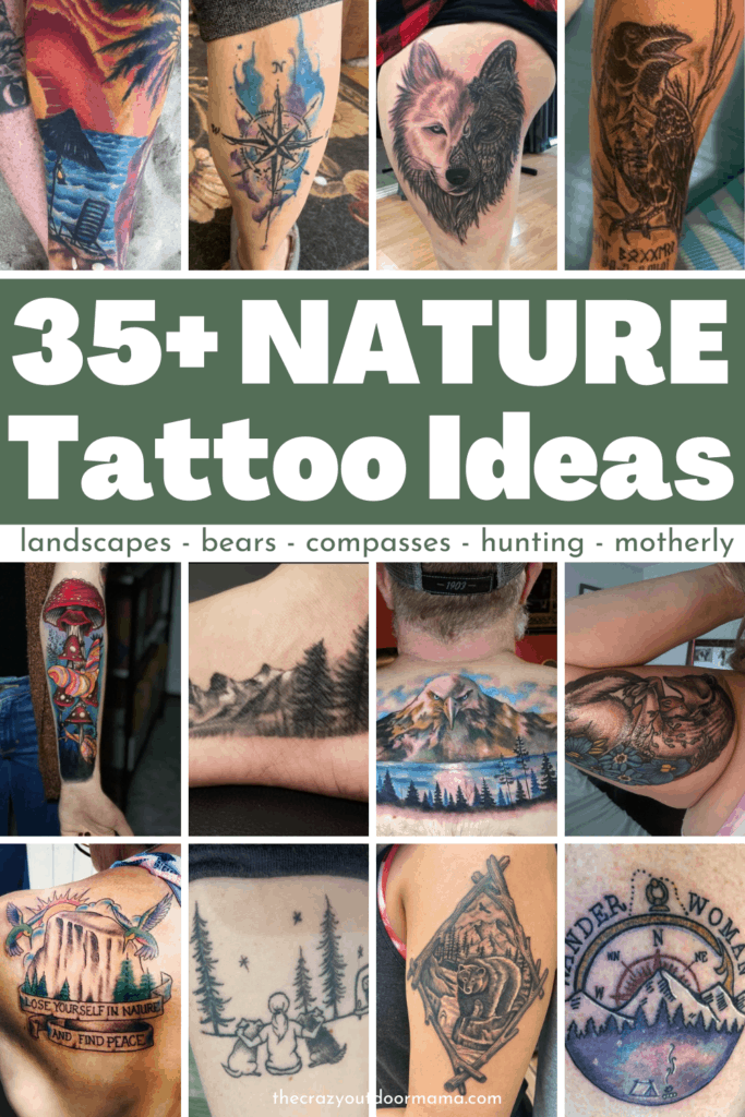 35 nature tattoo ideas pinterest