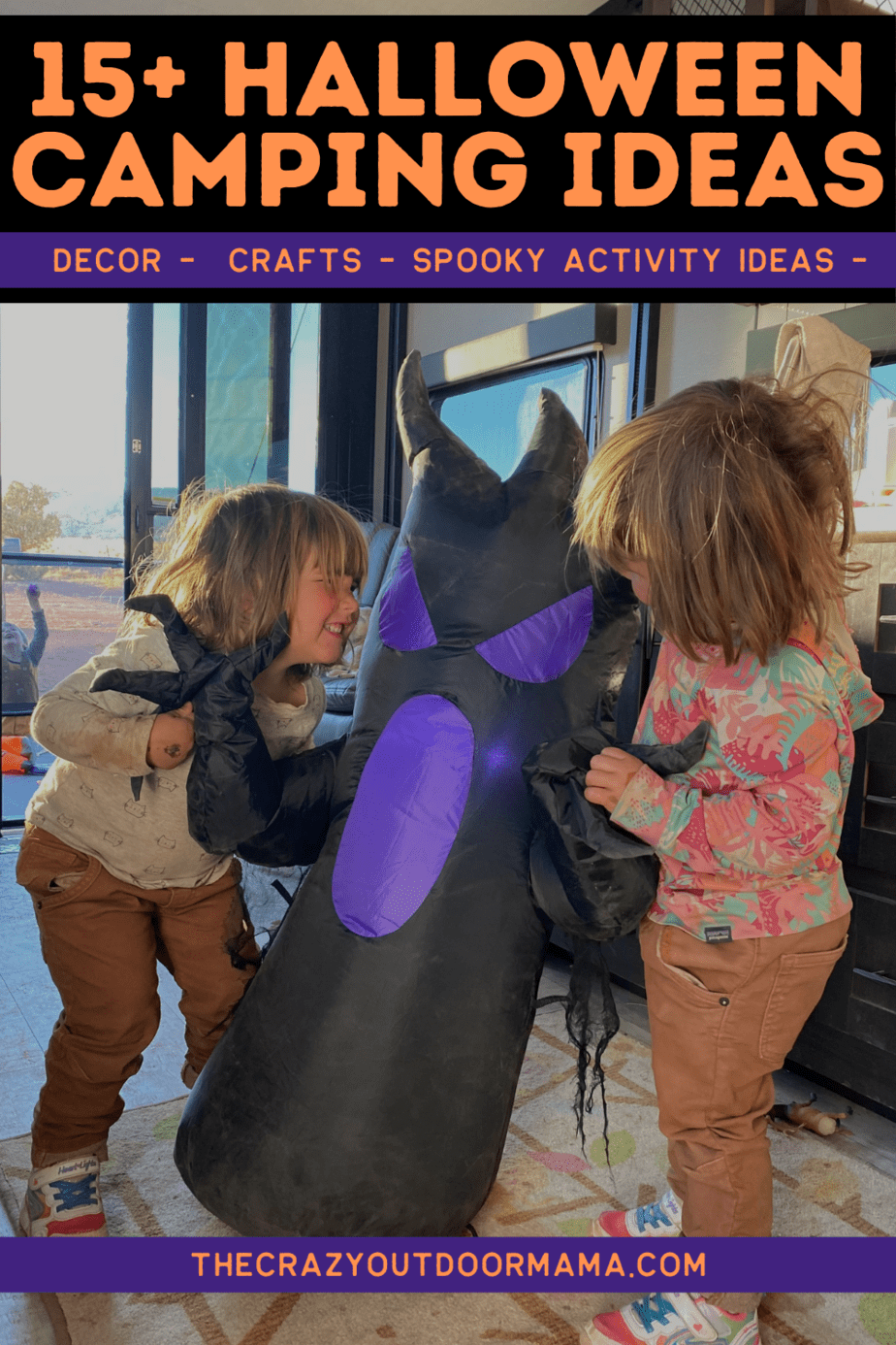 15 Halloween Camping Ideas for the WHOLE Family [Decor, Crafts