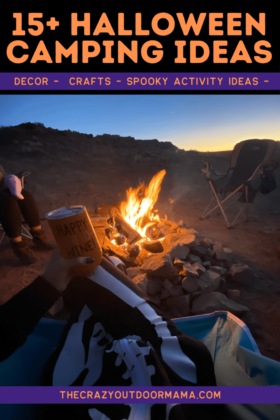 15 Halloween Camping Ideas for the WHOLE Family [Decor, Crafts