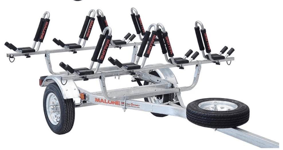what type of kayak trailer you need based on how many kayaks you need to carry