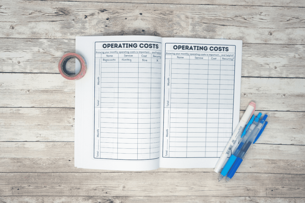 how to track budgets for blog