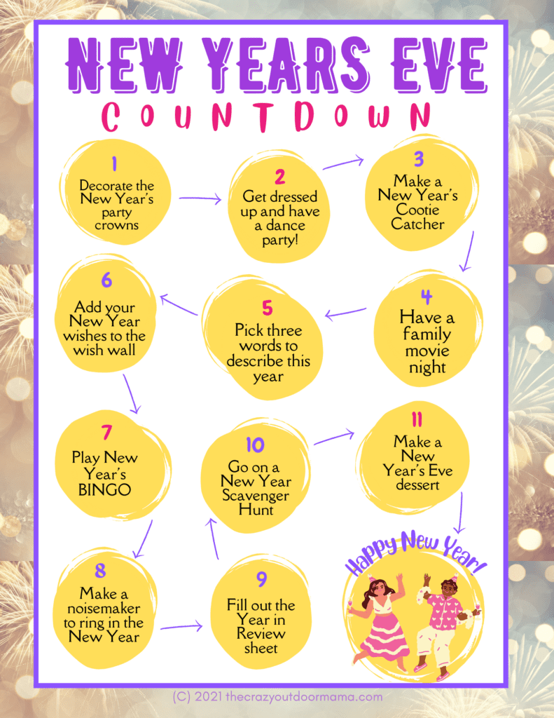 new years eve countdown printable