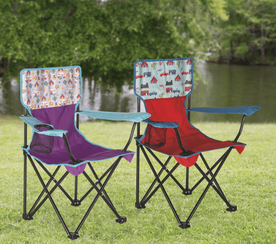 Camping Kids Summit Chair Lime 
