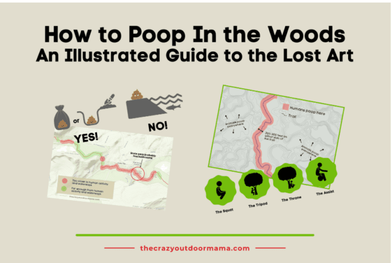 How to Poop in the Woods An Illustrated Guide to the Lost Art The