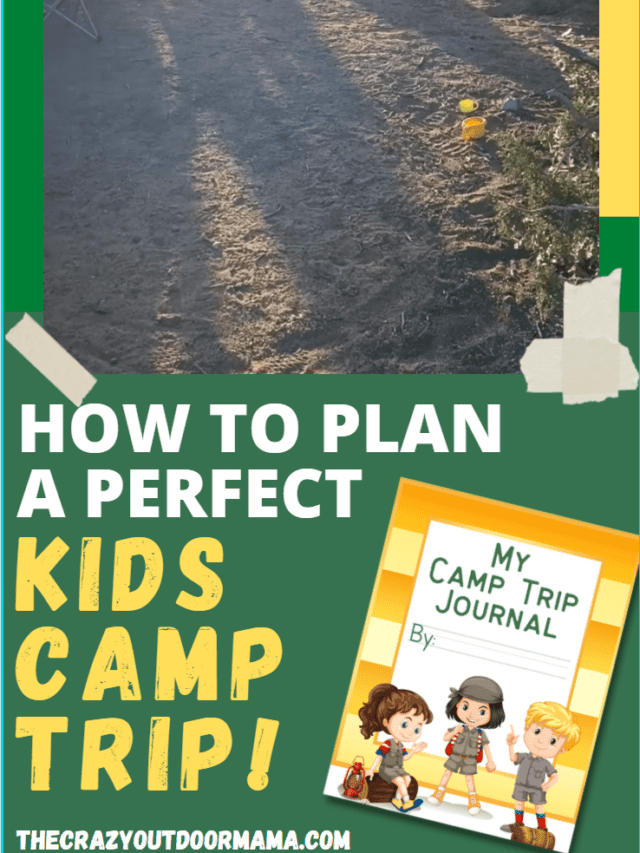 Kids Camping Activity Journal + Planning Tips