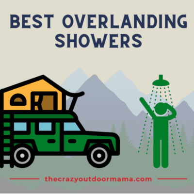 best overlanding showers