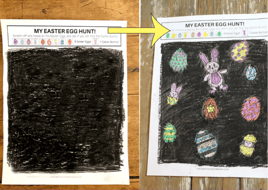 easter scratch off for kids