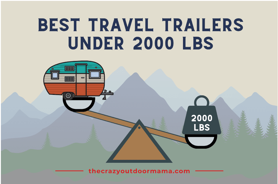 super lightweight travel trailers under 2000 lbs