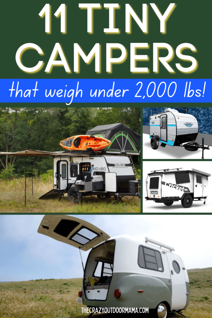 lightweight travel trailers under 2000 lbs